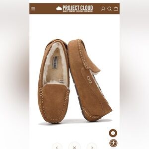 Project Cloud Women's Brown Moccasins